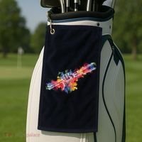 Drummer Drum Set Drumsticks Golf Towel thumb 2