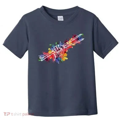 Drummer Drum Set Drumsticks Toddler T-Shirt