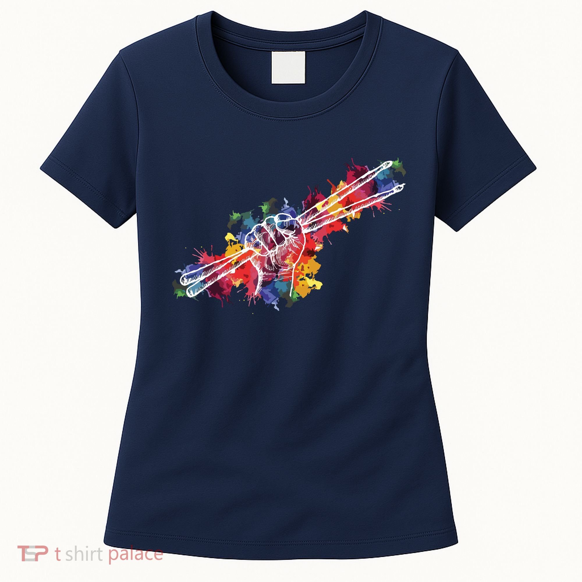 Drummer Drum Set Drumsticks Women's T-Shirt