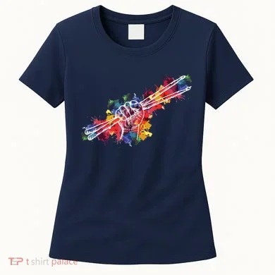Drummer Drum Set Drumsticks Women's T-Shirt