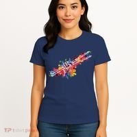 Drummer Drum Set Drumsticks Women's T-Shirt thumb 4