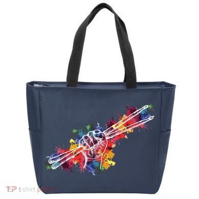 Drummer Drum Set Drumsticks Tote Bag