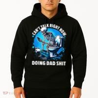 Doing Dad Shit Dad Joke Skeleton Dad Funny Dad Fathers Day Hoodie thumb 2