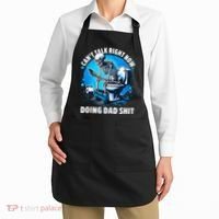 Doing Dad Shit Dad Joke Skeleton Dad Funny Dad Fathers Day Apron thumb 2