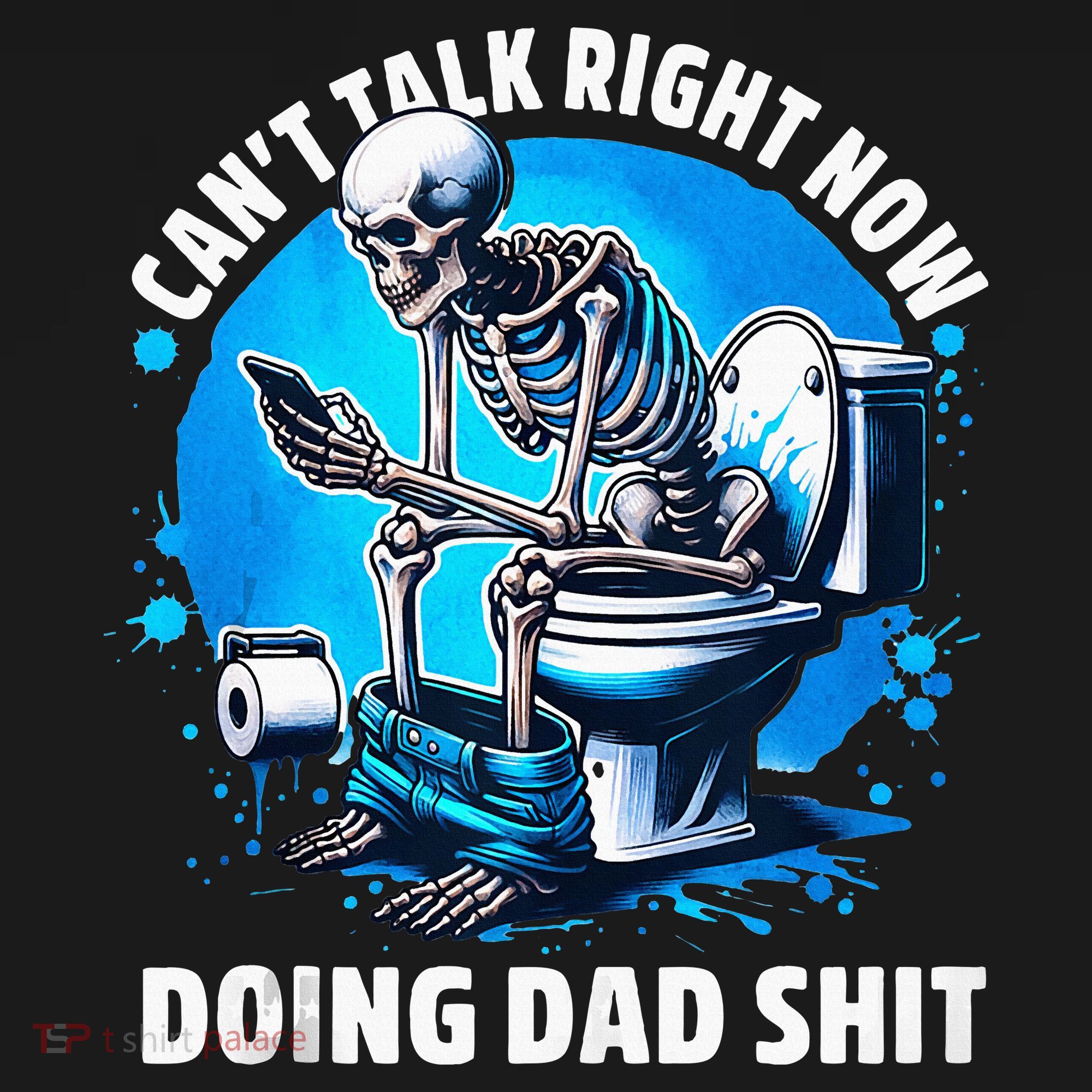 Doing Dad Shit Dad Joke Skeleton Dad Funny Dad Fathers Day Tank Top