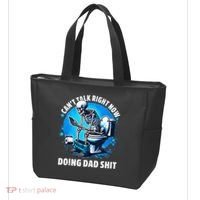 Doing Dad Shit Dad Joke Skeleton Dad Funny Dad Fathers Day Tote Bag thumb 3