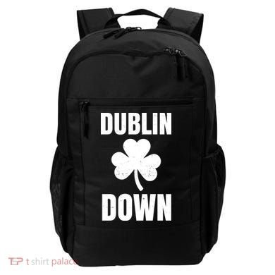 Dublin Down St Patricks Day Clover Backpack