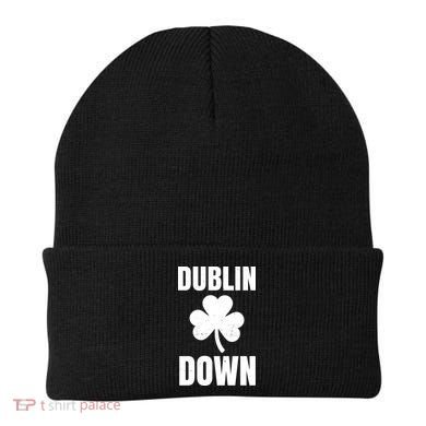 Dublin Down St Patricks Day Clover Beanie