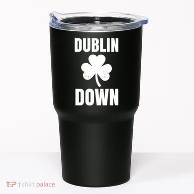 Dublin Down St Patricks Day Clover Tumbler