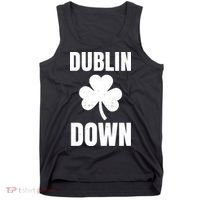 Dublin Down St Patricks Day Clover Tank Top thumb 0
