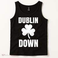 Dublin Down St Patricks Day Clover Tank Top thumb 2