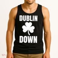 Dublin Down St Patricks Day Clover Tank Top thumb 3