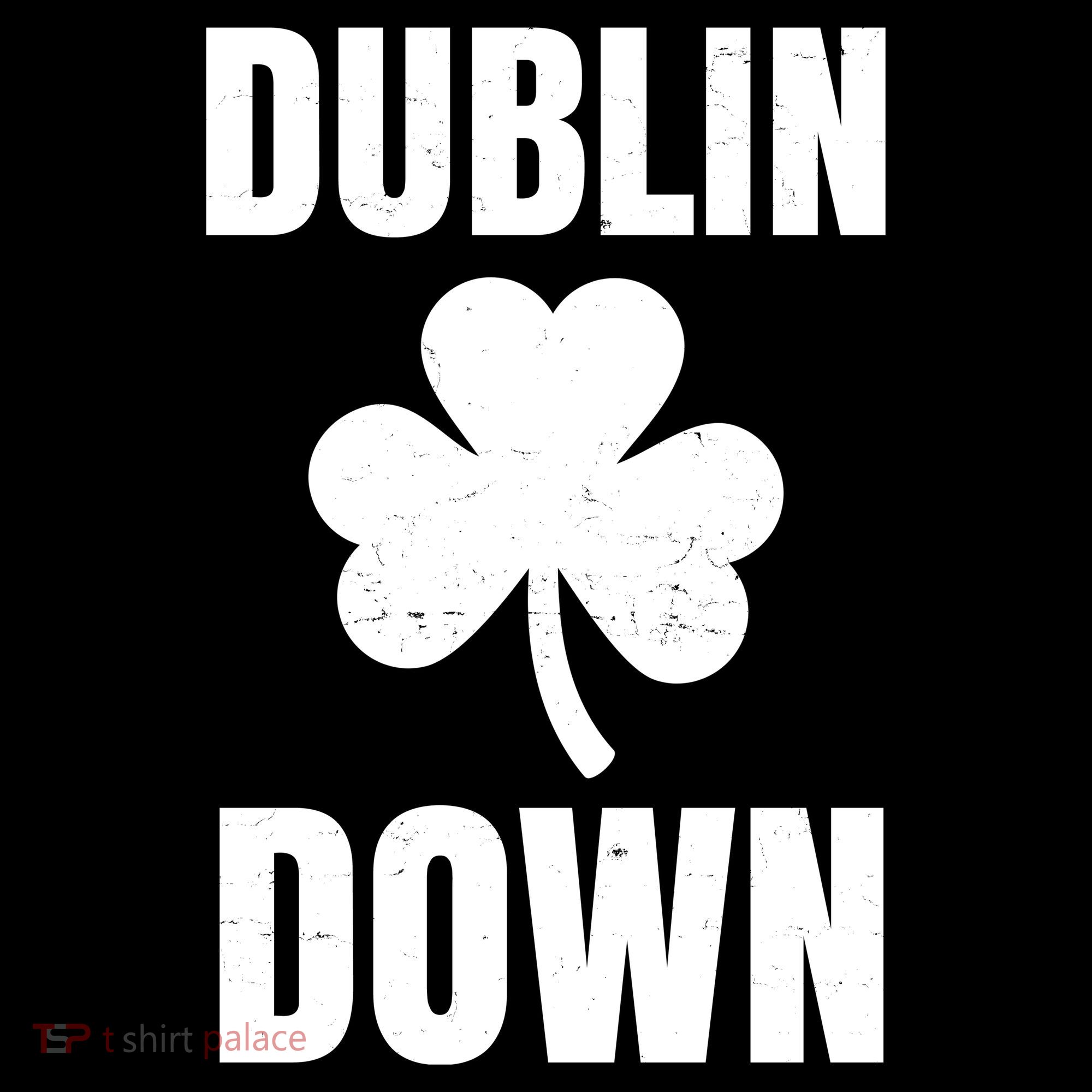 Dublin Down St Patricks Day Clover Tank Top