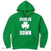 Dublin Down St Patricks Day Clover Hoodie thumb 0