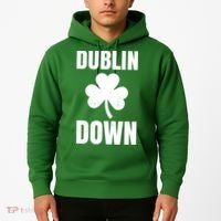 Dublin Down St Patricks Day Clover Hoodie thumb 2