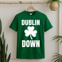 Dublin Down St Patricks Day Clover T-Shirt thumb 2