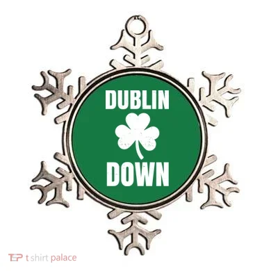 Dublin Down St Patricks Day Clover Ornament