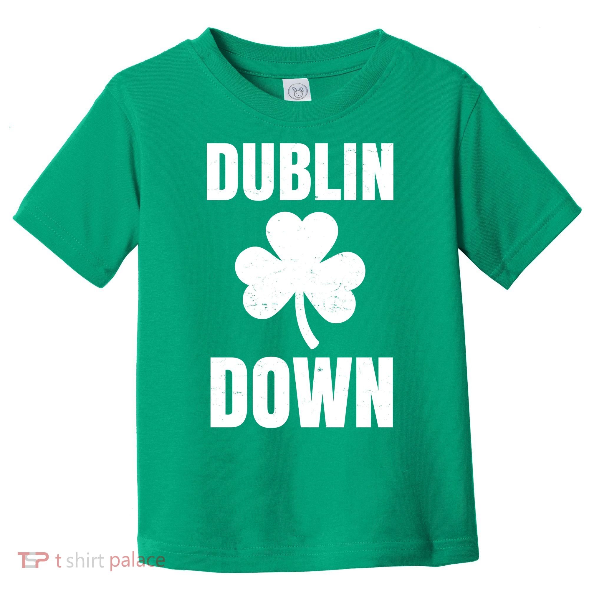 Dublin Down St Patricks Day Clover Toddler T-Shirt