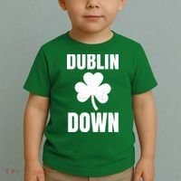 Dublin Down St Patricks Day Clover Toddler T-Shirt thumb 2