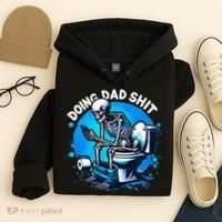 Doing Dad Shit Dad Joke Skeleton Dad Funny Dad Fathers Day Hoodie thumb 4