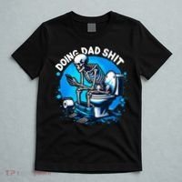Doing Dad Shit Dad Joke Skeleton Dad Funny Dad Fathers Day T-Shirt thumb 5