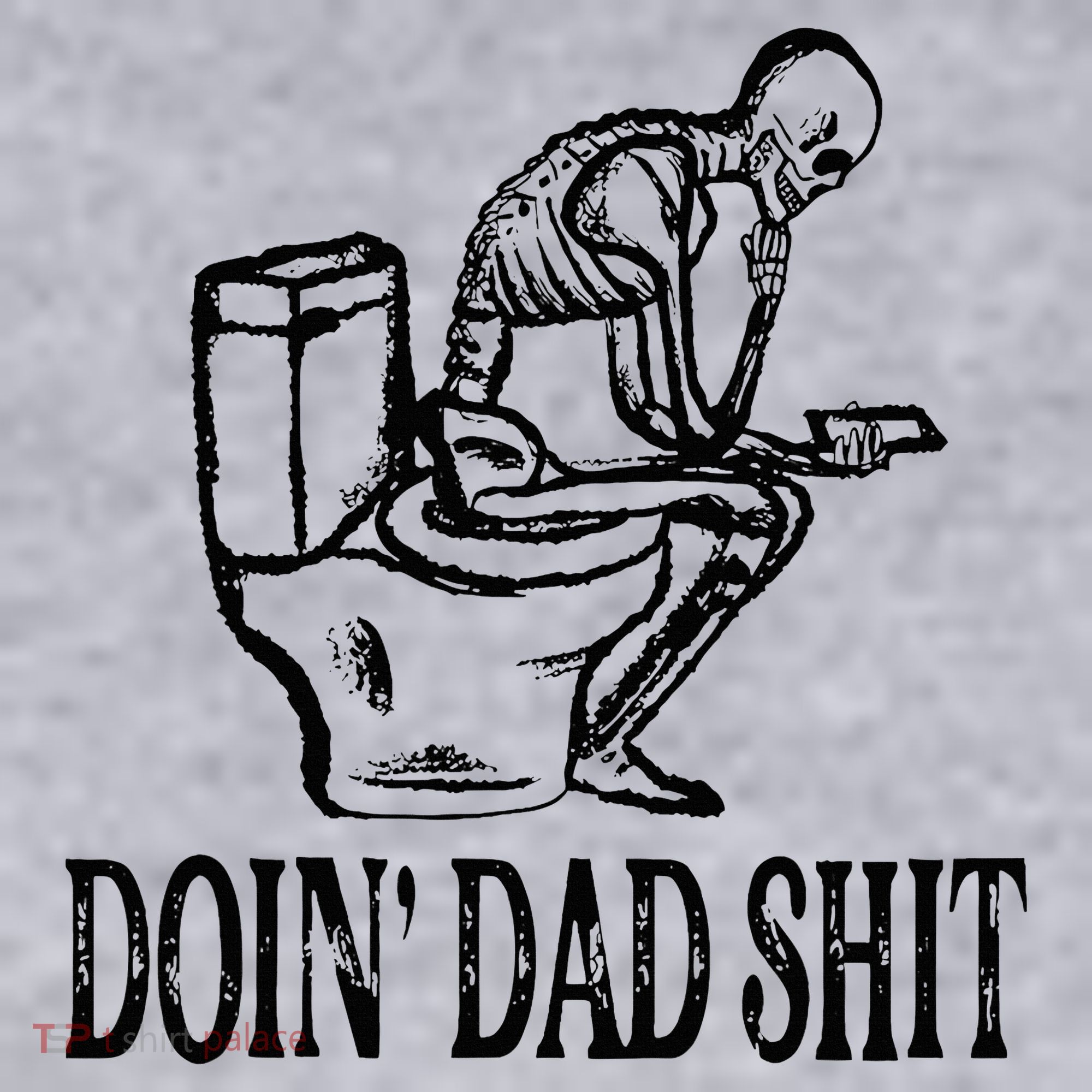 Doing Dad Shit Funny Skeleton Dad Joke Women's Sweatshirt