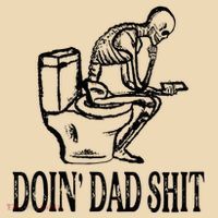 Doing Dad Shit Funny Skeleton Dad Joke Tote Bag thumb 4