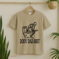 Doing Dad Shit Funny Skeleton Dad Joke T-Shirt thumb 2
