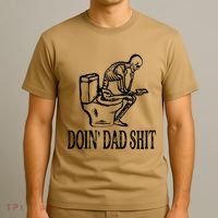 Doing Dad Shit Funny Skeleton Dad Joke T-Shirt thumb 3