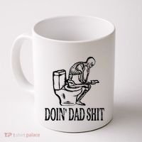 Doing Dad Shit Funny Skeleton Dad Joke Coffee Mug thumb 0