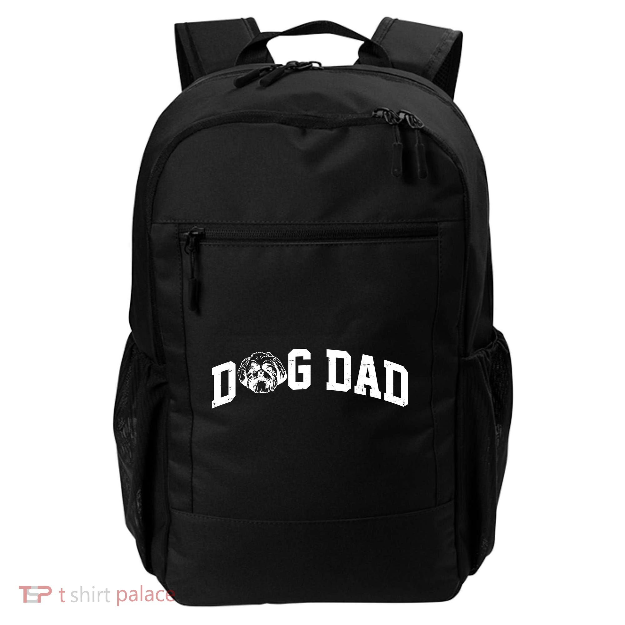 Dog Dad Shih Tzu Backpack