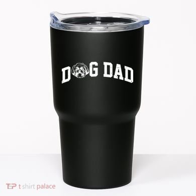 Dog Dad Shih Tzu Tumbler