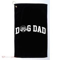 Dog Dad Shih Tzu Golf Towel thumb 0