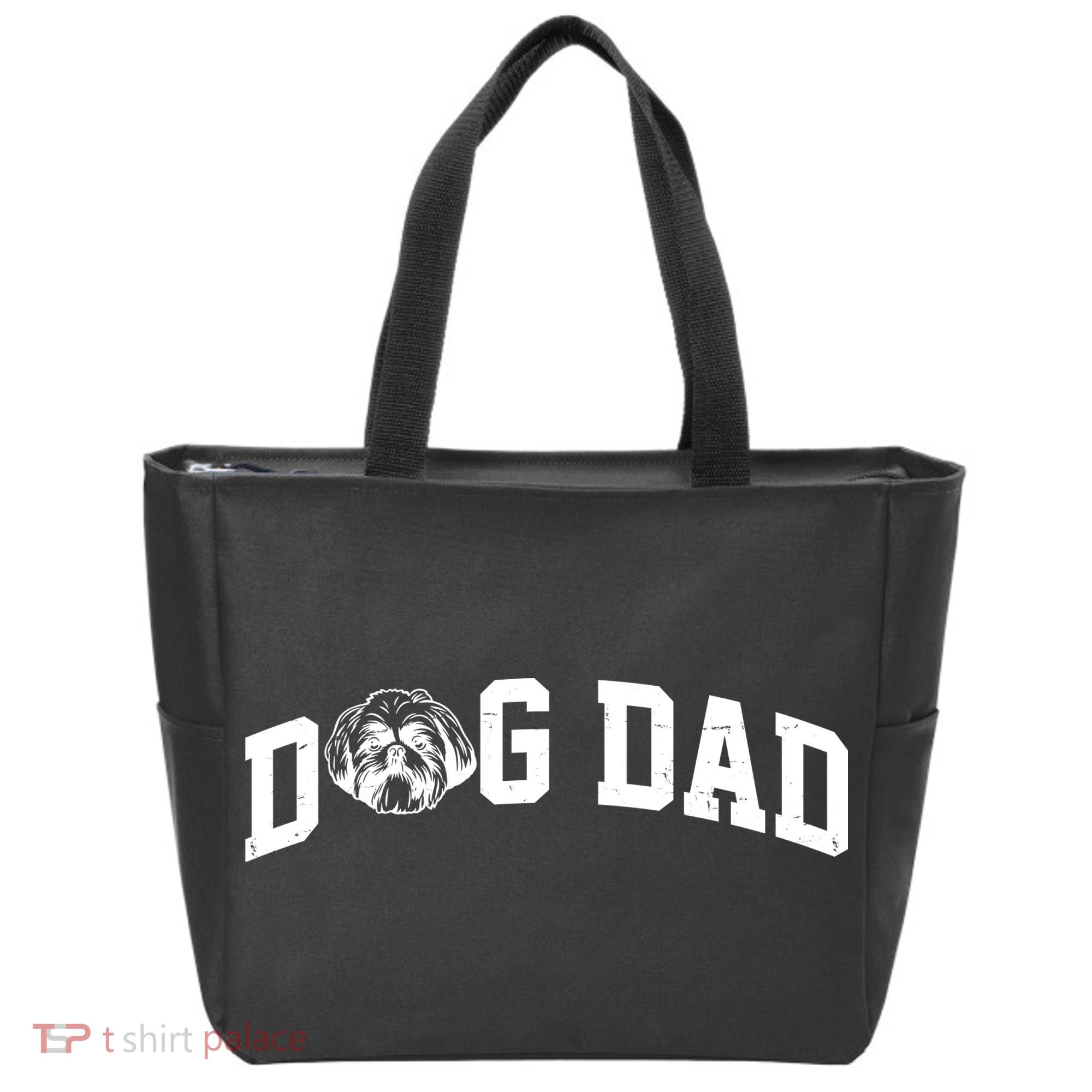 Dog Dad Shih Tzu Tote Bag