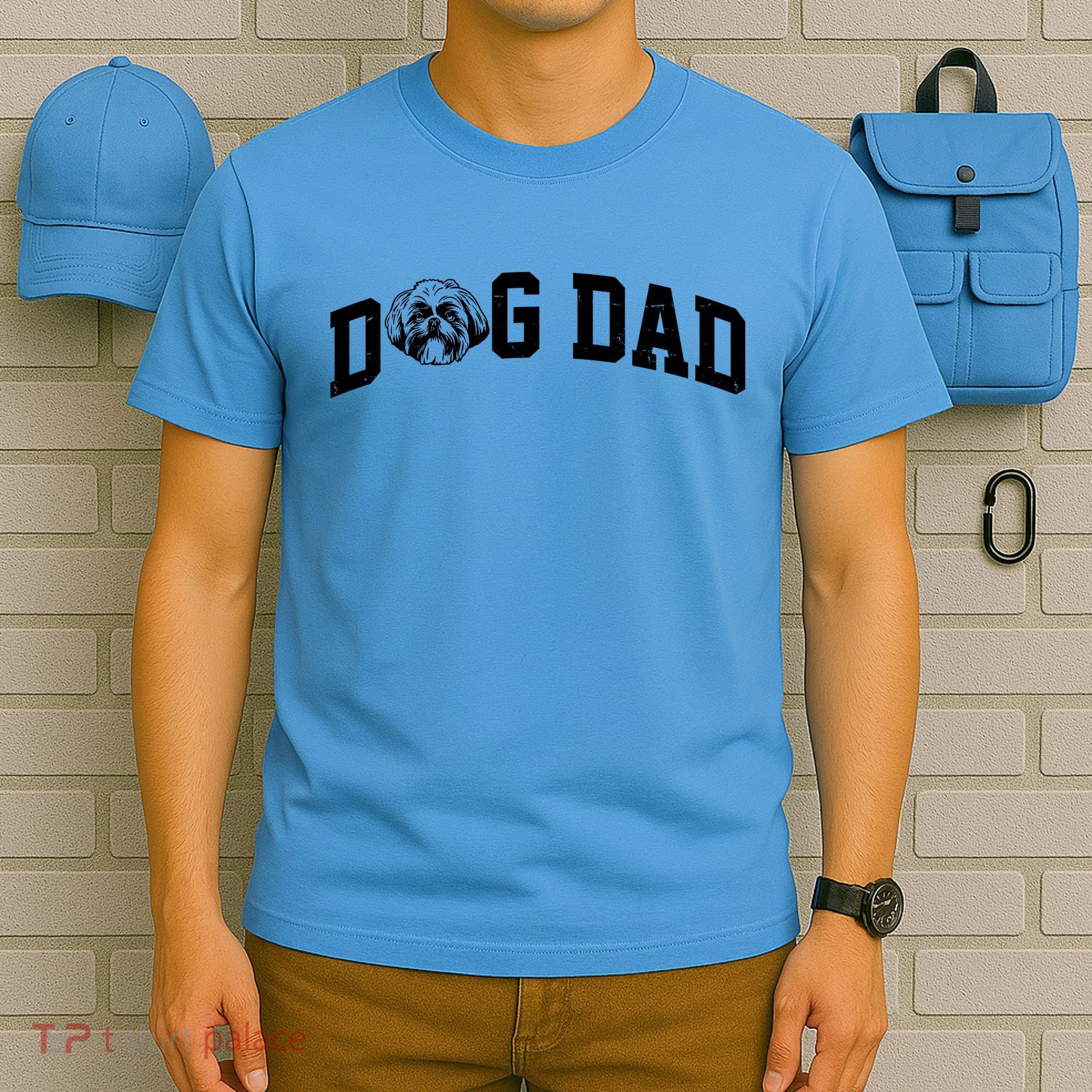 Dog Dad Shih Tzu T-Shirt