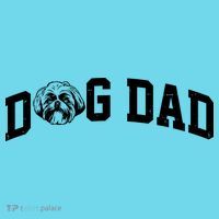 Dog Dad Shih Tzu Button thumb 1