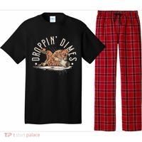 Droppin Dimes Skeleton Welding Humor Pajama Set thumb 0
