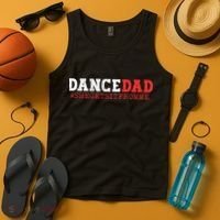Dance Dad She Gets it From Me Funny Prop Daddy Tank Top thumb 4