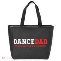 Dance Dad She Gets it From Me Funny Prop Daddy Tote Bag thumb 0