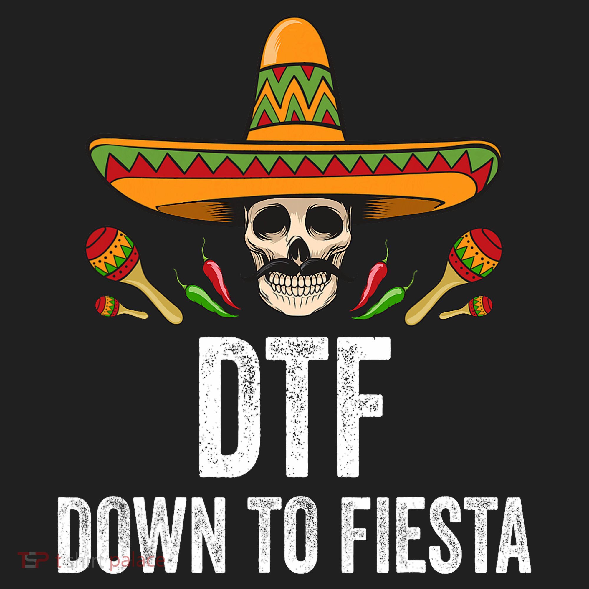 Dtf Down To Fiesta Funny Mexican Skull Cinco De Mayo Beanie