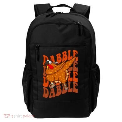 Dabble Dab Turkey Thanksgiving Backpack