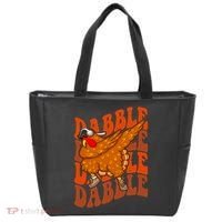 Dabble Dab Turkey Thanksgiving Tote Bag thumb 0