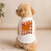 Dabble Dab Turkey Thanksgiving Doggie Tank thumb 2