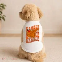Dabble Dab Turkey Thanksgiving Doggie Tank thumb 2