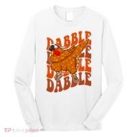 Dabble Dab Turkey Thanksgiving Long Sleeve Shirt thumb 0