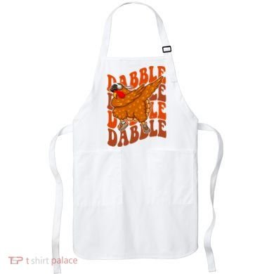 Dabble Dab Turkey Thanksgiving Apron