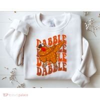 Dabble Dab Turkey Thanksgiving Sweatshirt thumb 2