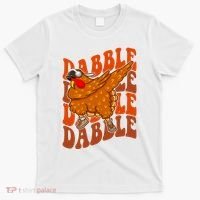 Dabble Dab Turkey Thanksgiving T-Shirt thumb 0