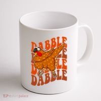 Dabble Dab Turkey Thanksgiving Coffee Mug thumb 1