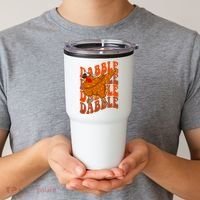 Dabble Dab Turkey Thanksgiving Tumbler thumb 2